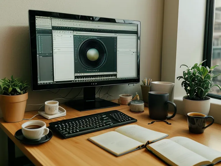 Final Cut Pro Benutzeroberfläche mit Menüauswahl Proxy bevorzugt für flüssigen Videoschnitt am Mac mini