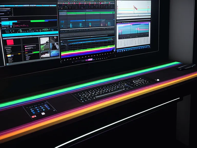 Die Magnetic Timeline in Final Cut Pro X mit übersichtlich angeordneten Clips -- Mac-mini-Workflow einer Videoschnitt-Anfängerin.
