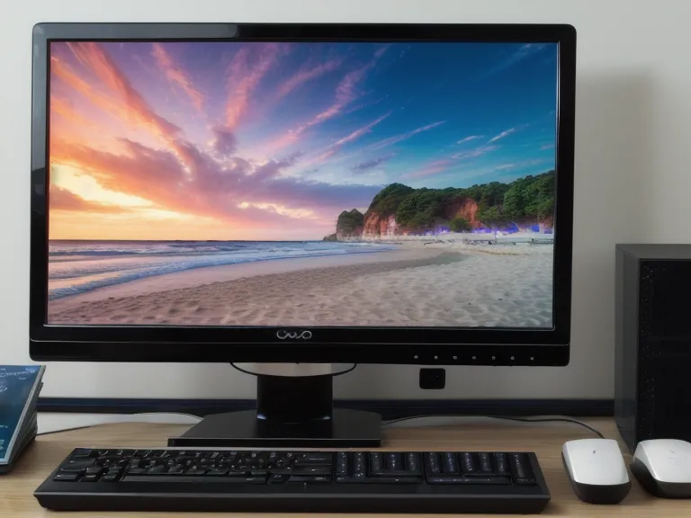 Nahaufnahme eines Monitors mit einer misslungenen Farbanpassung eines Reisevideos vom Strand in Final Cut Pro.