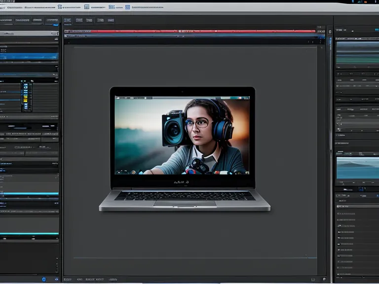 Final Cut Pro Benutzeroberfläche zeigt eine markierte sekundäre Handlung auf der Magnetic Timeline