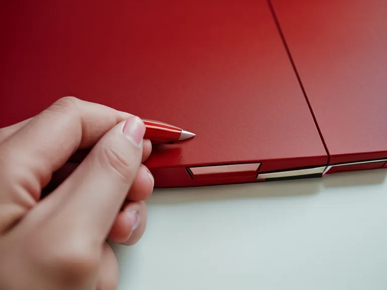 Roter Stift neben einer Computermaus als Symbol für Farbkorrektur-Anfänger beim Videoschnitt